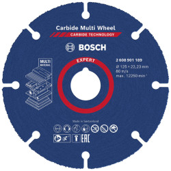 DISQUE MULTICONSTRUCTION D.125MM CARBIDE    2608901189