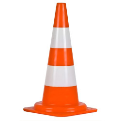 Cône de signalisation H 75cm