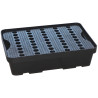 BAC RETENTION 20L PE + CAILLEBOTIS PE 8717 20L 60X40X16CM 16724