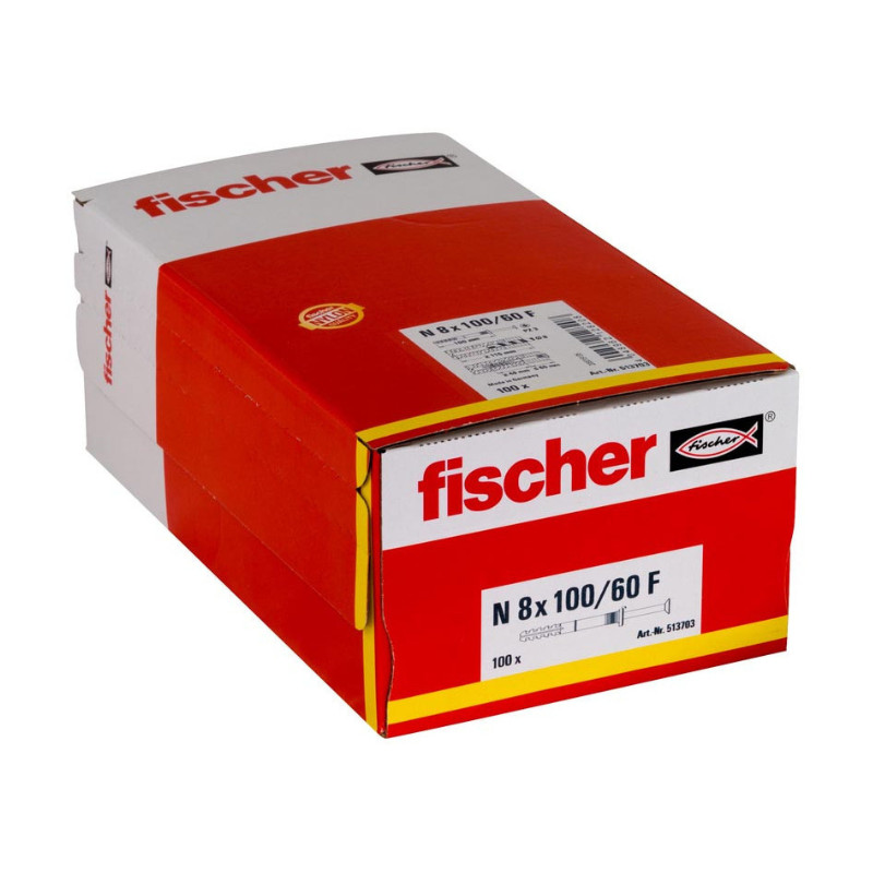 CHEV CLOU FISCHER NU 8X100 ZZ 82107-8*100 (X100)