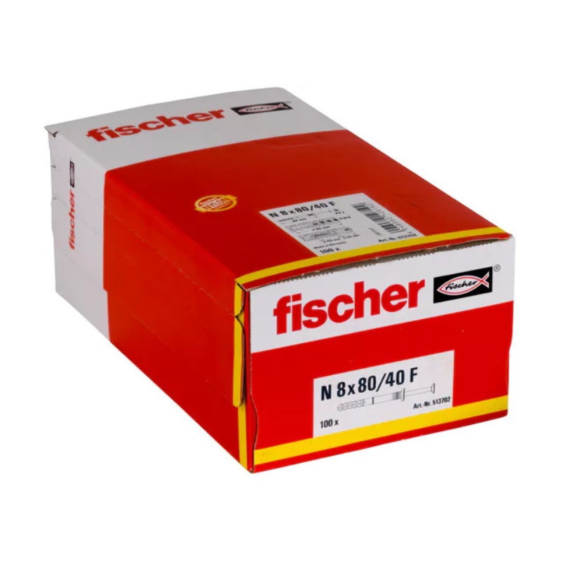 CHEV CLOU FISCH. N 8X80/40F  82107-8*80 (X100)