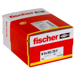 CHEV CLOU FISCHER N 8X60/20 F    82107-8*60 (X100)