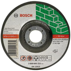 DISQUE TRONCON 125X2,5 PIERRE 2608 600222