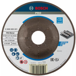 DISQUE TRONCON 125X2,5 METAL  2608 600221