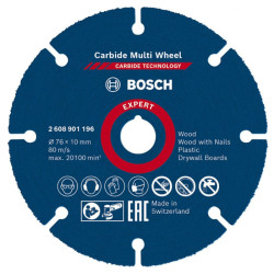 DISQUE MULTICONSTRUCTION D.76 CARBIDE    310737