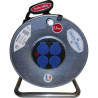ENROULEUR DE CABLE TAMBOUR GALVA 25M     61880-25