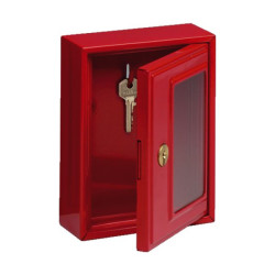 BOITIER DE SECOURS ROUGE SANS MARTEAU BRISE VITRE 6160 6610     500107