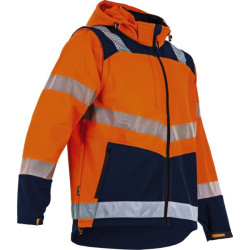 VESTE CIBLE SOFTSHELL HAUTE VISIBILITE T3     103472-OGFBM-3