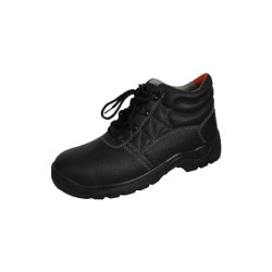 CHAUSSURES HAUTES T38 MASTER S1P SRC CUIR GRAINE NOIR   102523-38