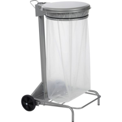 SUPPORT SAC MOBILE 50L GRIS LIGNE FIRST     10115-GR