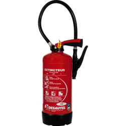 EXTINCTEUR A POUDRE POLYVALENTE  ABC  6KG     17883-6