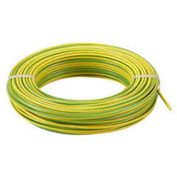 FIL RIGIDE 100M H07VVU 2,5MM2 J/VERT                              03210016G