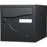 BOITE AUX LETTRES PREFERENCE COMPACT GRIS ANTHRACITE 285X285X150MM       310100