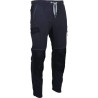 PANTALON TECHNO MOLLETON GRIS/NOIR TS