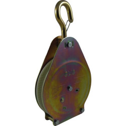 POULIE CLIC CMU100 50KG D210MM CORDE 20/30MM   21725