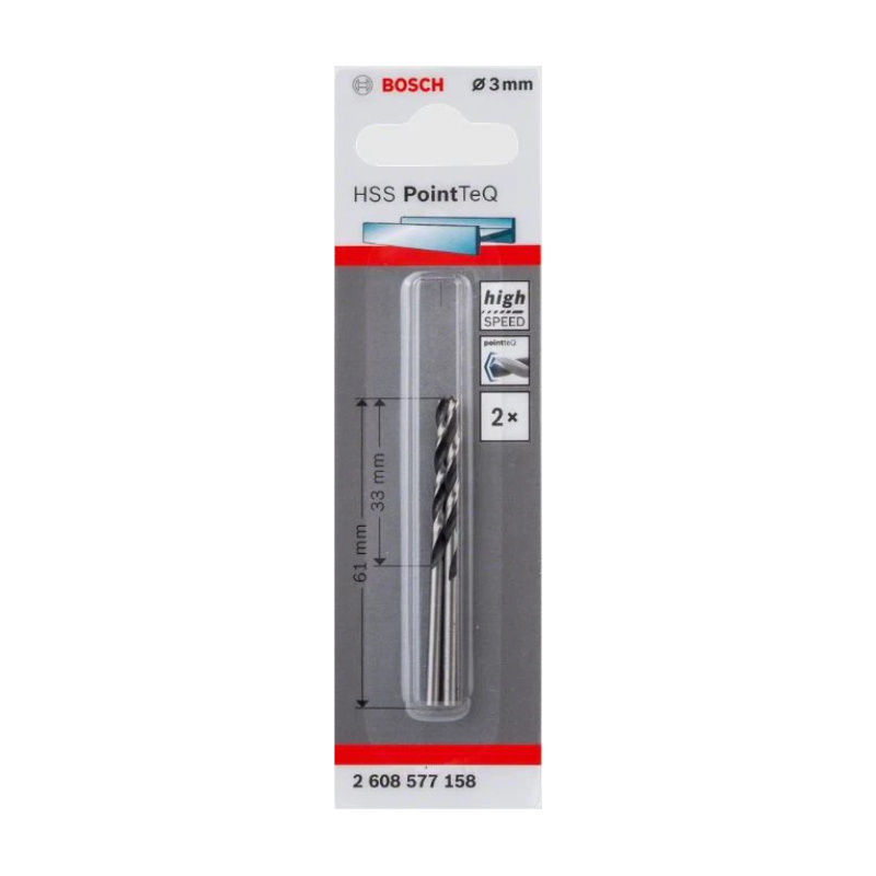 FORET HSS-R 3.0X33X61MM   2608 577158   2608596788