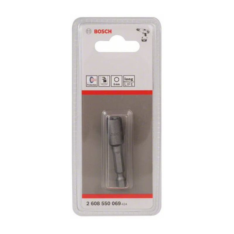 DOUILLE 1/4" 50MM 6MM             2608 550069