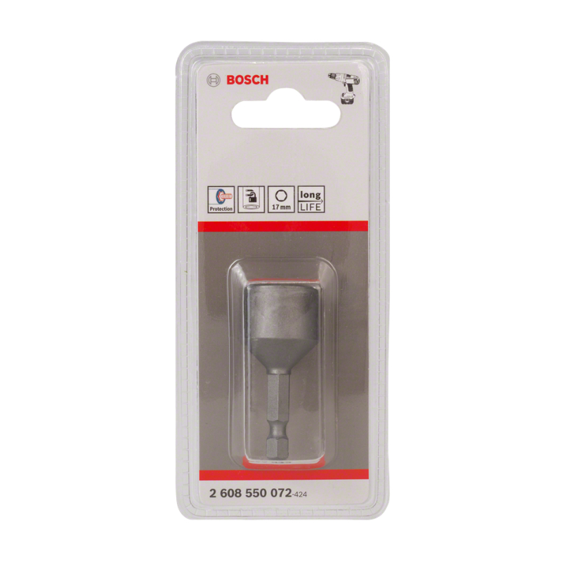 DOUILLE 1/4" 50MM 17MM   2608 550072