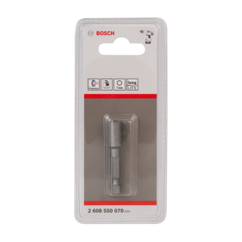 DOUILLE 1/4" 50MM  7MM            2608 550070