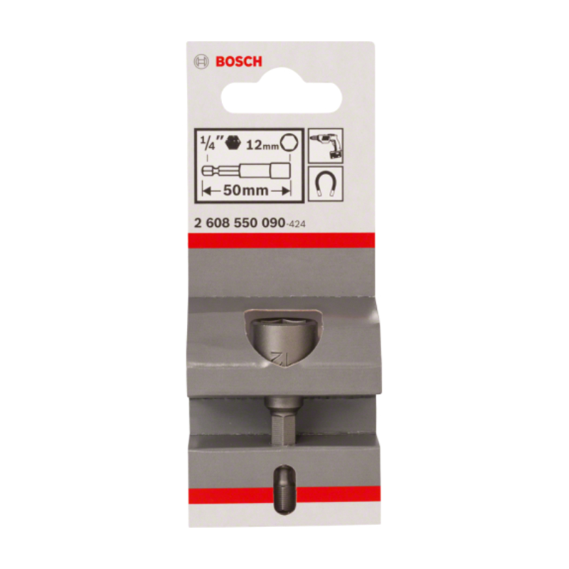 DOUILLE 1/4" 50MM 12MM            2608 550090