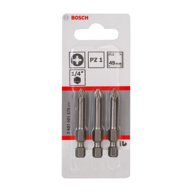 EMBOUT EXTRA DUR PZ1X49MM JEU DE 3