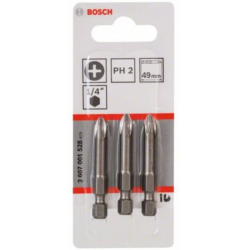 EMBOUT EXTRA DUR PH2X49MM JEU DE 3