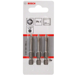 EMBOUT EXTRA DUR PH1X49MM JEU DE 3