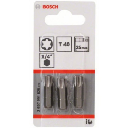 EMBOUT EXTRA DUR T40X25MM JEU DE 3