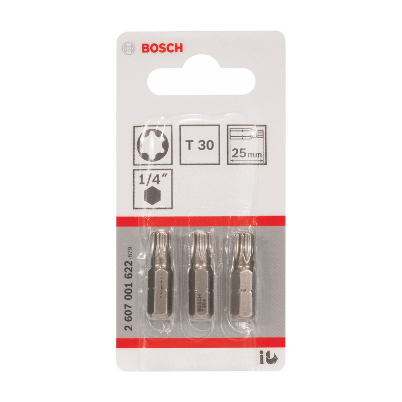 EMBOUT EXTRA DUR T30X25MM JEU DE 3