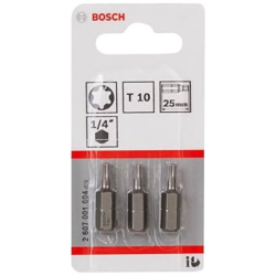 EMBOUT EXTRA DUR T10X25MM JEU DE 3 2607001604