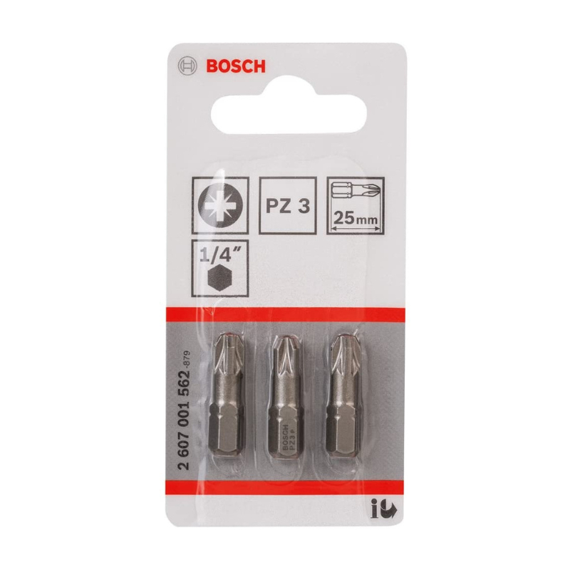 EMBOUT EXTRA DUR PZ3X25MM JEU DE 3