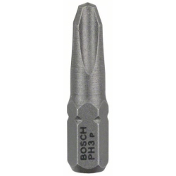 EMBOUT EXTRA DUR PH3X25MM JEU DE 3