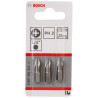 EMBOUT EXTRA DUR PH2X25MM JEU DE 3