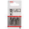 EMBOUT EXTRA DUR S1,6X8,0X25MM JEU DE 3