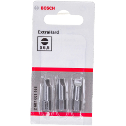 EMBOUT EXTRA DUR S1,2X6.5X25MM JEU DE 3