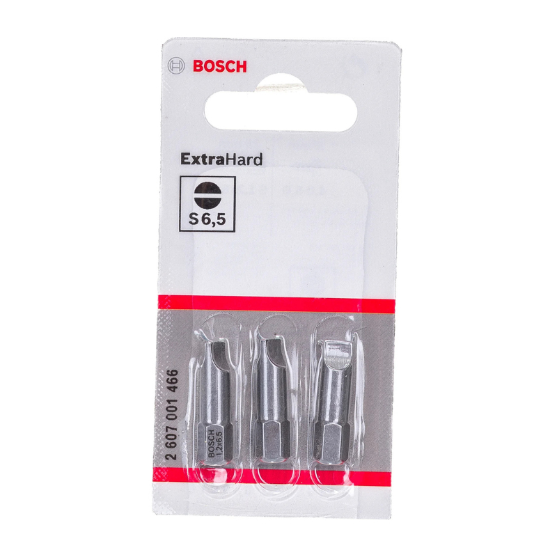 EMBOUT EXTRA DUR S1,2X6.5X25MM JEU DE 3