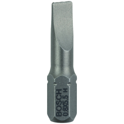 EMBOUT EXTRA DUR S0,8X5,5X25MM JEU DE 3