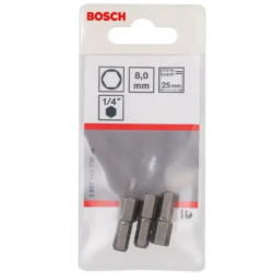 EMBOUTS XH 6 PANS 8,0MM 25 (3)    2607 001730