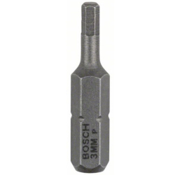 EMBOUTS XH 6 PANS 3,0MM 25 (3)    2607 001722