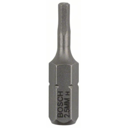EMBOUTS XH 6 PANS 2,5MM 25 (3)    2607 001720