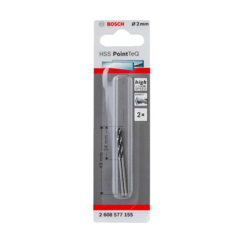 FORET HSS-R 2.0X24X49MM   2608 577155