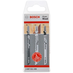 COFFRET 15 LAMES SCIE SAUTEUSE BOIS