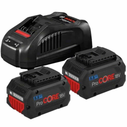 PACK ACCU PROCORE 2X 5,5AH +CHARGEUR  GAL 18V-40 307613 18V