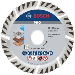 DISQUE DIAMANT MULTI MAT D.125     2608 615059