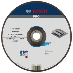 DISQUE EBARBAGE 230X6,0 METAL  2608 600228