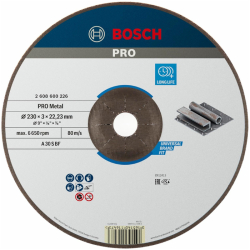 DISQUE TRONCON 230X3,0 METAL 2608 600226