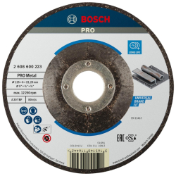 DISQUE EBARBAGE 125X6,0 METAL