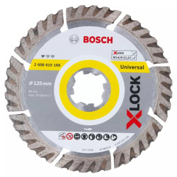 DISQUES DIAMANT X-LOCK BEST OF UNIVERSEL 125MM HT10MM   305688