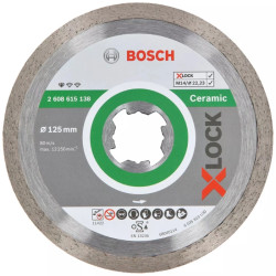 DISQUES DIAMANT X-LOCK CERAMIC STANDARD 125MM HT7MM   305684