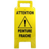CHEVALET D AVERT PEINT FRAICHE 10971